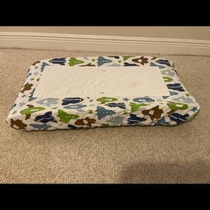 Changing pad cover spaceships and stars